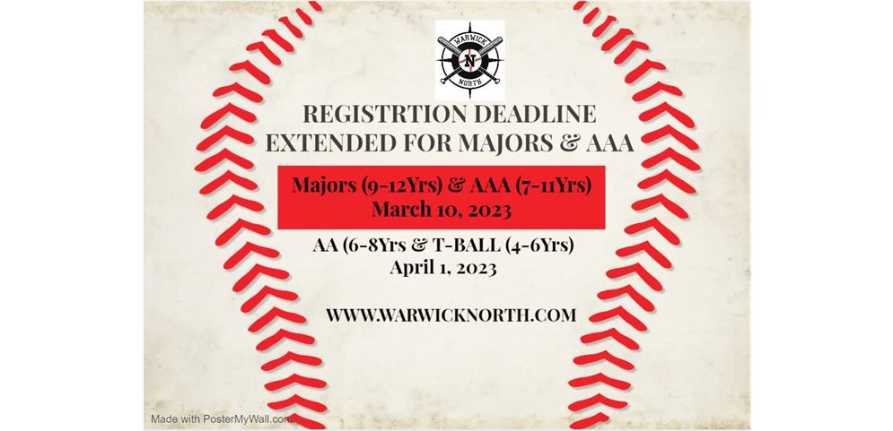 Registration Deadline Extended!