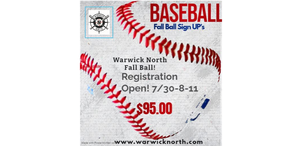 2023 Fall Ball Registration Open