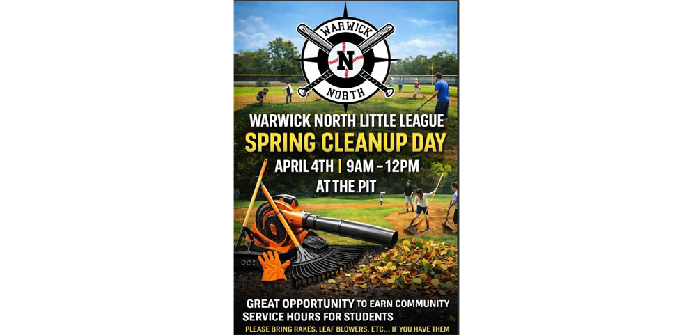 2026 CLEANUP DAY APRIL 4TH!